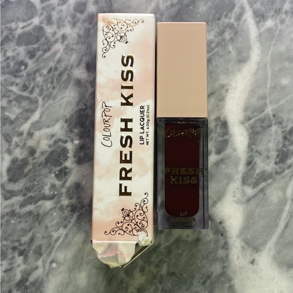 New Colourpop Fresh Kiss Lip Lacquer Cafe De Paris
